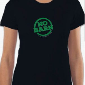 No Barn T Shirt Women's Black